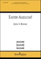 Easter Alleluias SATB choral sheet music cover